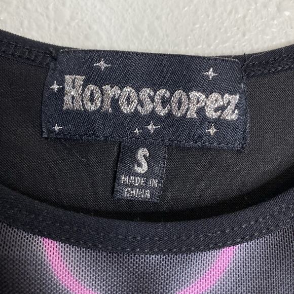 Dolls Kill Horoscopez Sign Of The Times Mesh Mini Dress Sz S Bodycon - Picture 2 of 6